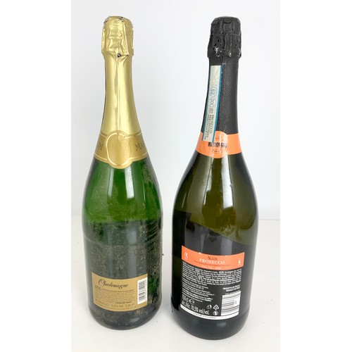 61 - 2 MAGNUM BOTTLES SPARKLING WINE/ PROSECCO