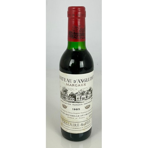 92 - CASE OF 24 37.5 CL BOTTLES 1985 CHATEAU ANGLUDET MARGAUX