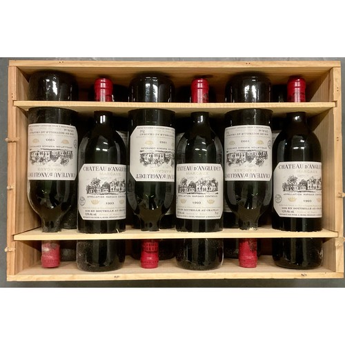 96 - CASE OF 12 BOTTLES 1993 CHATEAU ANGLUDET MARGAUX