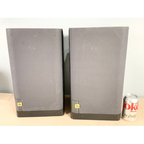 212 - A PAIR OF JBL LX300 SPEAKERS WITH A JBL SC305 SPEAKER &  A PAIR OF PYRAMID 4080 BOOKSHELF SPEAKERS