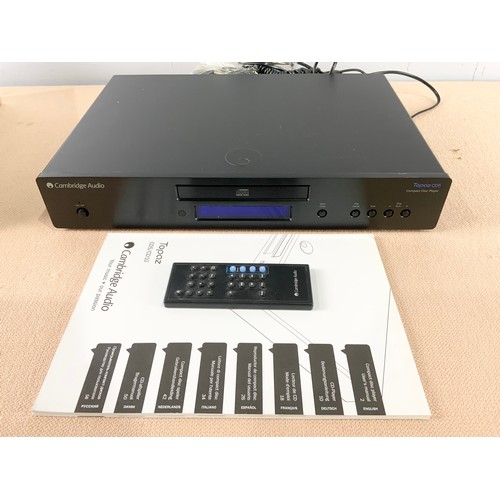 189 - CAMBRIDGE AUDIO TOPAZ CD5/CD10 COMPACT DISC PLAYER