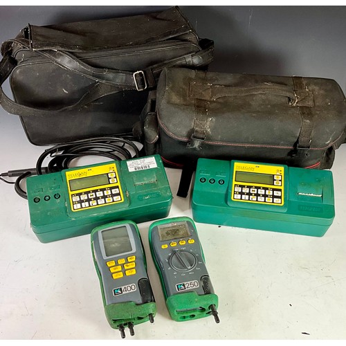 156 - TEST EQUIPMENT - 2 TELEGAN GAS MONITORING UNITS AND 2 KANE COMBUSTION ANALYSIS METERS