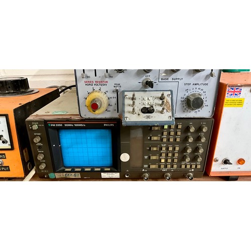 138 - VINTAGE ELECTRONICS TEST EQUIPMENT INC. A TELEQUIPMENT CURVE TESTER, A CLARE EARTH BOND TESTER, A PH... 