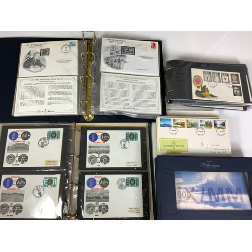 545 - STAMP INTEREST, A COLLECTION OF FIRST DAY COVERS INC THE MILLENNIUM TIME KEEPER COLLECTION, BOXED SE... 