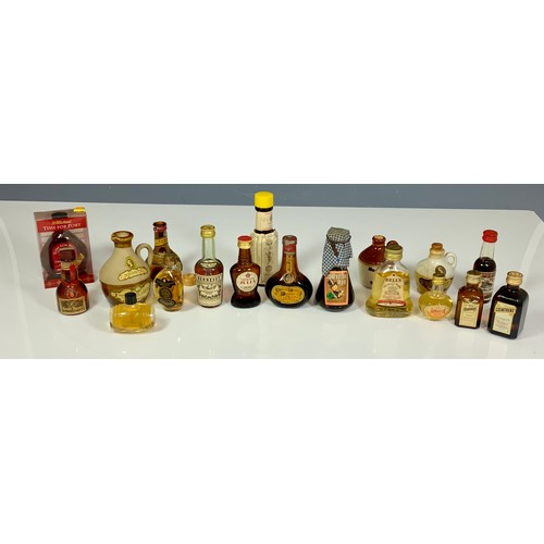 42 - COLLECTION OF MINIATURE SPIRITS AND LICQUORS