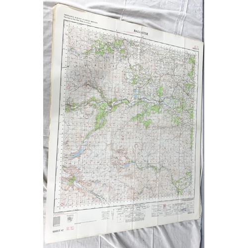 395 - VERY LATRGE SELECTION OF ORDNANCE SURVEY / REFERENCE MAPS  MANY ONE INCH TO A MILE SCALE