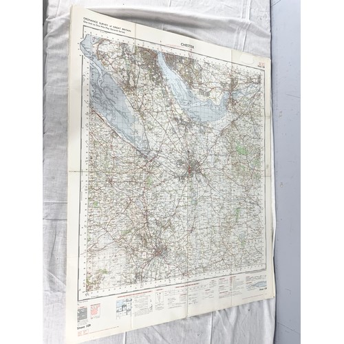 395 - VERY LATRGE SELECTION OF ORDNANCE SURVEY / REFERENCE MAPS  MANY ONE INCH TO A MILE SCALE