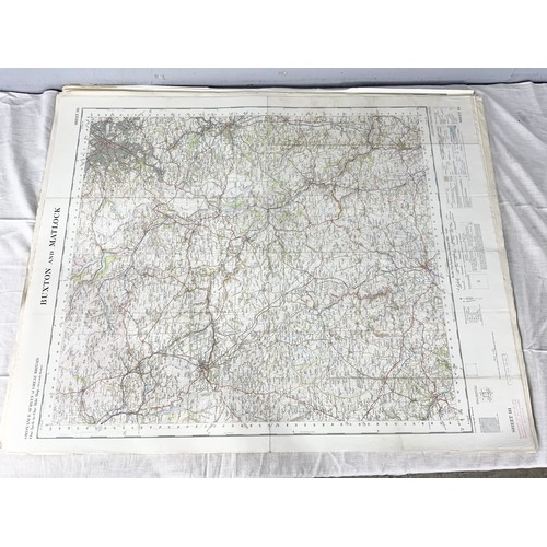 389 - LARGE QUANTITY OF  VINTAGE / ANTIQUE ORDNANCE SURVEY MAPS