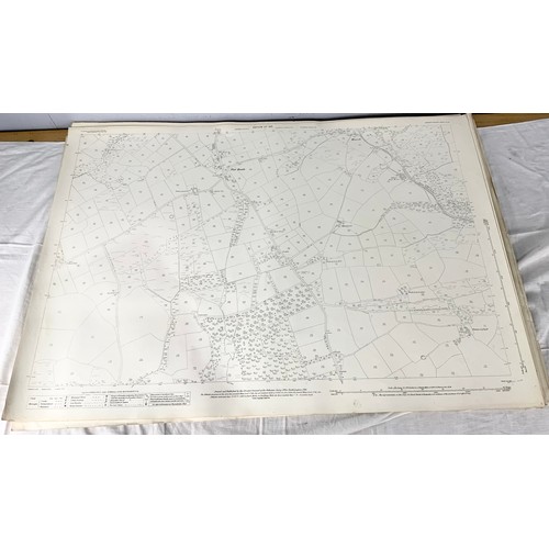 390 - LARGE QUANTITY OF  VINTAGE / ANTIQUE ORDNANCE SURVEY MAPS