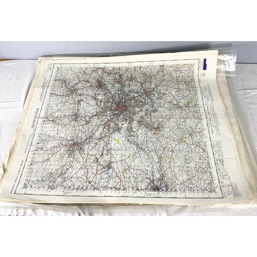 405 - LARGE QUANTITY OF ORDNANCE SURVEY MAPS