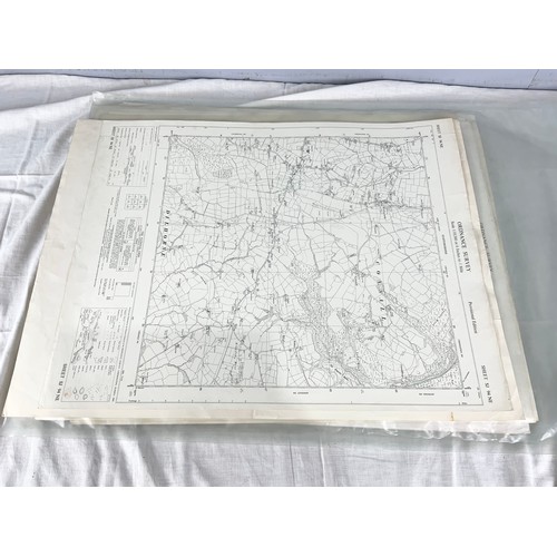 401 - LARGE QUANTITY OF ORDNANCE SURVEY MAPS