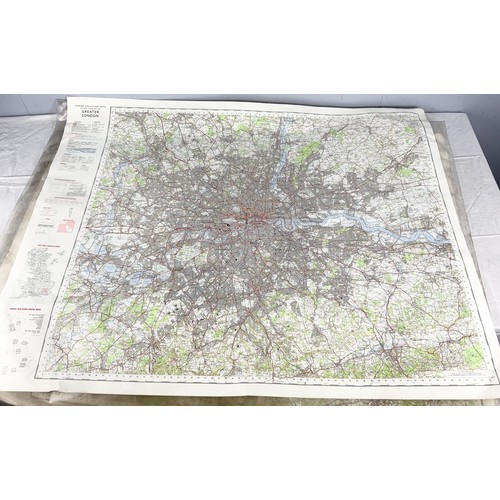 397 - LARGE QUANTITY OF ORDNANCE SURVEY MAPS