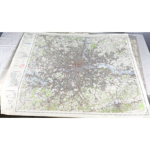 397 - LARGE QUANTITY OF ORDNANCE SURVEY MAPS