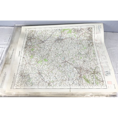 396 - LARGE QUANTITY OF ORDNANCE SURVEY MAPS