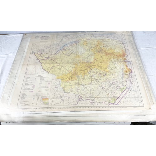 394 - LARGE QUANTITY OF ORDNANCE SURVEY MAPS