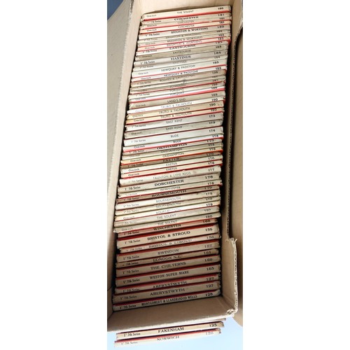 376 - QUANTITY OF 7TH SERIES ONE INCH SCALE ORDNANCE SURVEY MAPS  3 BOXES