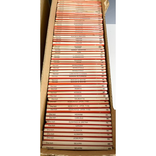 378 - 3 BOXES OF ORDNANCE SURVEY MAPS