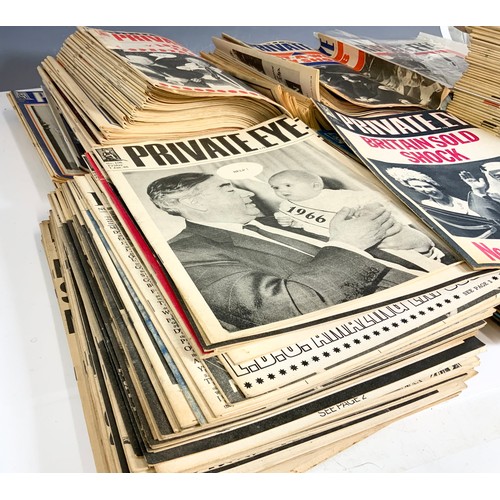 422 - LARGE QUANTITY OF VINTAGE PRIVATE EYE MAGAZINES