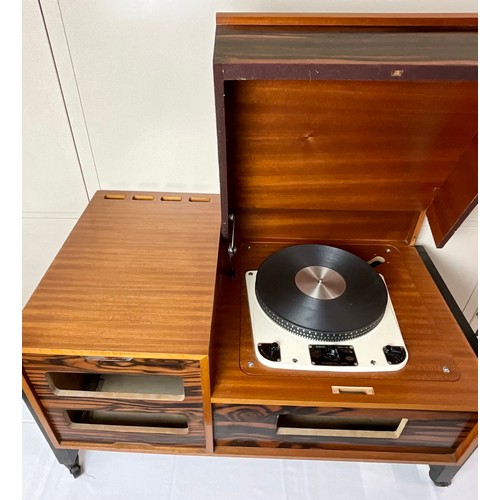 170 - GARRARD 301 TURNTABLE MOUNTED IN CABINET