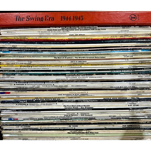 291 - LARGE QUANTITY EASY LISTENING LP’S, INC. MALE AND FEMALE VOCALISTS, SOME JAZZ, SWING AND BIG BAND