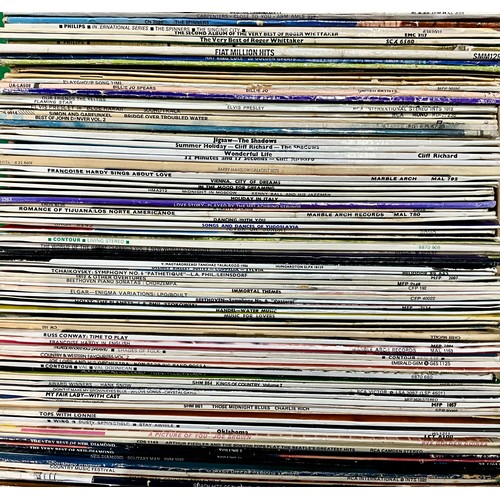 288 - QUANTITY OF LP RECORDS, MIXED GENRES INC. CLASSICAL, COUNTRY, EASY LISTENING, SOME POPULAR ARTISTS