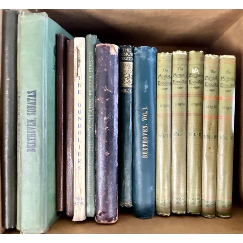 421 - QUANTITY OF CLASSICAL MUSIC RELATED AND EDUCATIONAL BOOKS