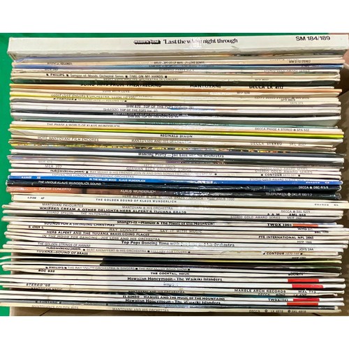 294 - QUANTITY OF CHEESY LISTENING LP’S INC. HERB ALPERT, BERT KAEMPFERT, KLAUS WUNDERLICH, GEOFF LOVE, JO... 