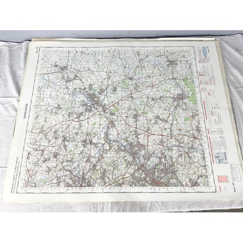 389 - LARGE QUANTITY OF  VINTAGE / ANTIQUE ORDNANCE SURVEY MAPS