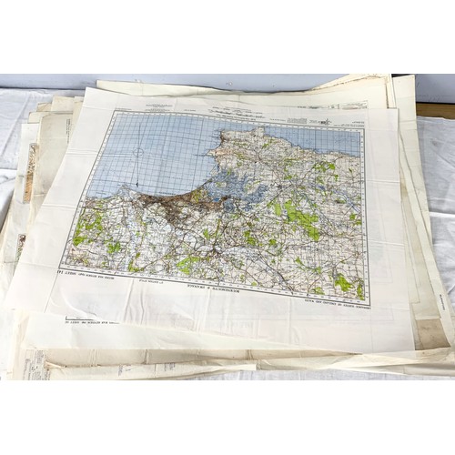 393 - LARGE QUANTITY OF ORDNANCE SURVEY MAPS