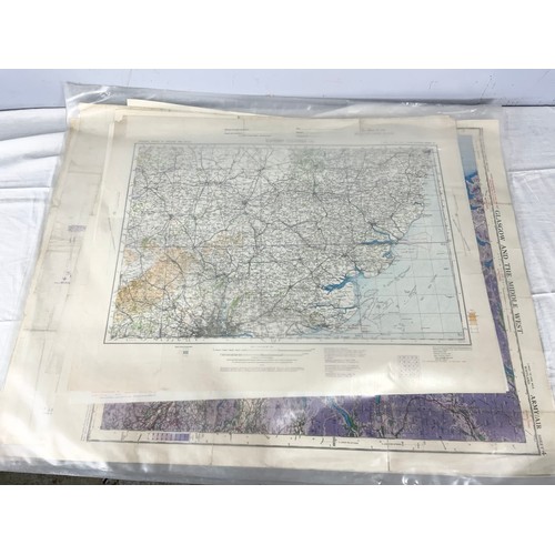 402 - LARGE QUANTITY OF ORDNANCE SURVEY MAPS