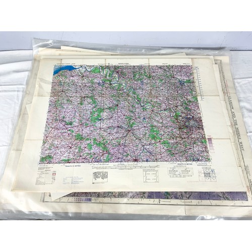 402 - LARGE QUANTITY OF ORDNANCE SURVEY MAPS