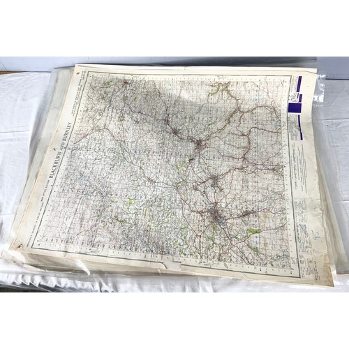 405 - LARGE QUANTITY OF ORDNANCE SURVEY MAPS