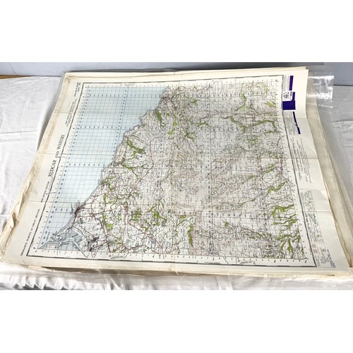 405 - LARGE QUANTITY OF ORDNANCE SURVEY MAPS