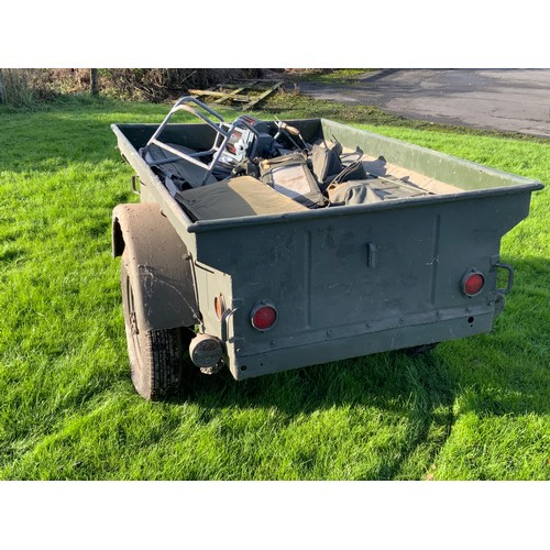 1 - A VERY SCARCE 1945 WILLYS OVERLAND/ FORD GPW JEEP, A GENUINE ‘BARN FIND’ HAVING JUST OVER 1000 RECOR... 