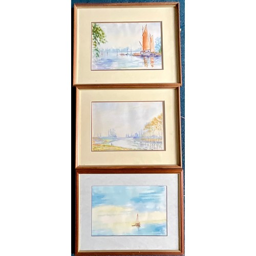 28 - THREE LATE CENTURY H. WILLIAM BENTLEY WATERCOLOURS