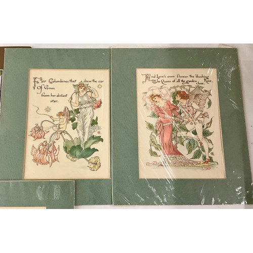 40 - ORIGINAL WALTER CRANE PRINTS AND EDWARD J CHERRY AND ARTHUR L CHERRY ETCHINGS