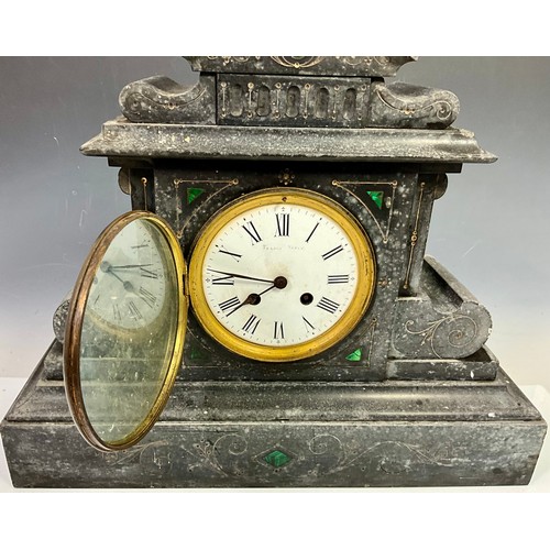 256 - ELLIOTT TYPE MANTLE CLOCK