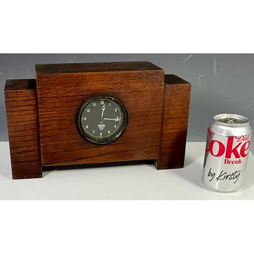 257 - SMITHS CAR CLOCK IN WOODEN MOUNT