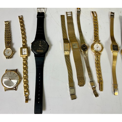 267 - COLLECTION OF MOSTLY LADIES WRISTWATCHES WITH SOME GENTS INC. SEKONDA, ROTARY, ASTORIA, CITIZEN, SEI... 