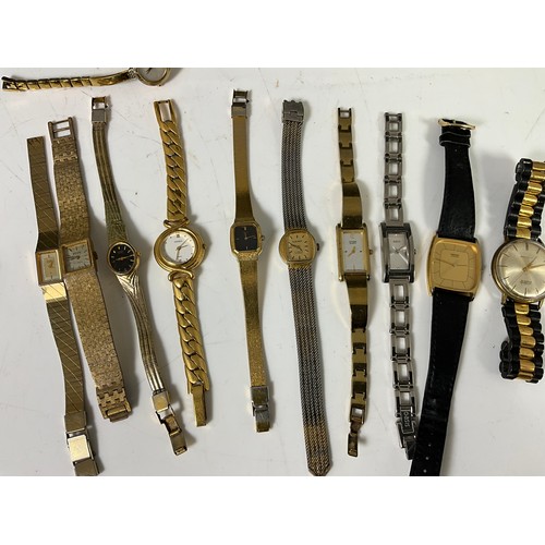 267 - COLLECTION OF MOSTLY LADIES WRISTWATCHES WITH SOME GENTS INC. SEKONDA, ROTARY, ASTORIA, CITIZEN, SEI... 