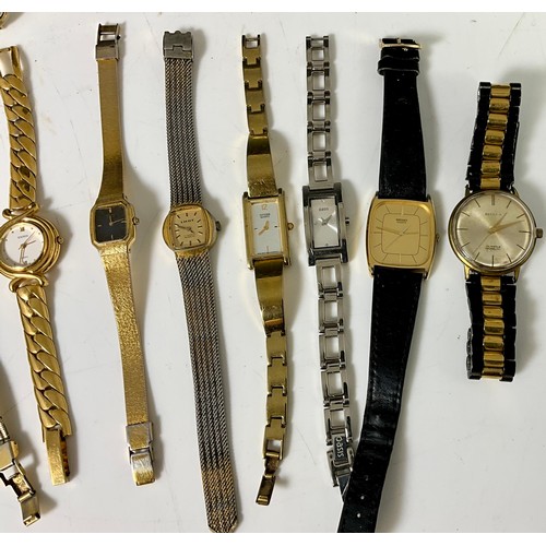 267 - COLLECTION OF MOSTLY LADIES WRISTWATCHES WITH SOME GENTS INC. SEKONDA, ROTARY, ASTORIA, CITIZEN, SEI... 