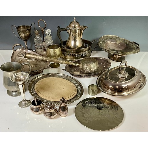 297 - MISC. SILVER PLATED WARE