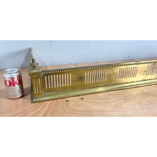 346 - BRASS FENDER WIDTH 142cm