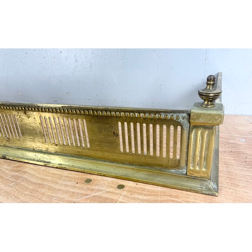 346 - BRASS FENDER WIDTH 142cm