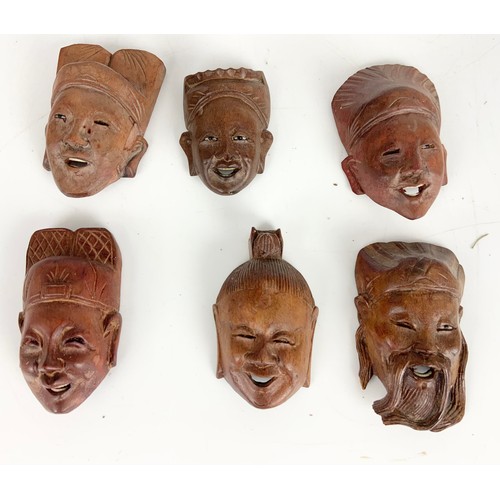 353 - WOODEN WALL MASK AND OTHERS