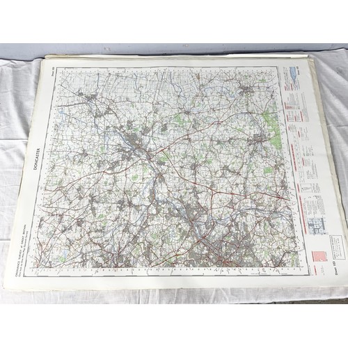 80 - LARGE QUANTITY OF ORDANCE SURVEY MAPS MANY ONE INCH TO ONE MILE SCALE