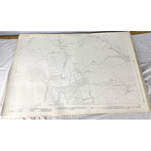 80 - LARGE QUANTITY OF ORDANCE SURVEY MAPS MANY ONE INCH TO ONE MILE SCALE