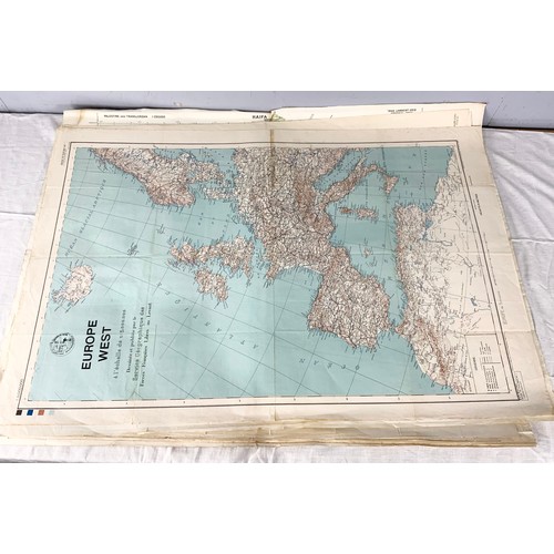 80 - LARGE QUANTITY OF ORDANCE SURVEY MAPS MANY ONE INCH TO ONE MILE SCALE