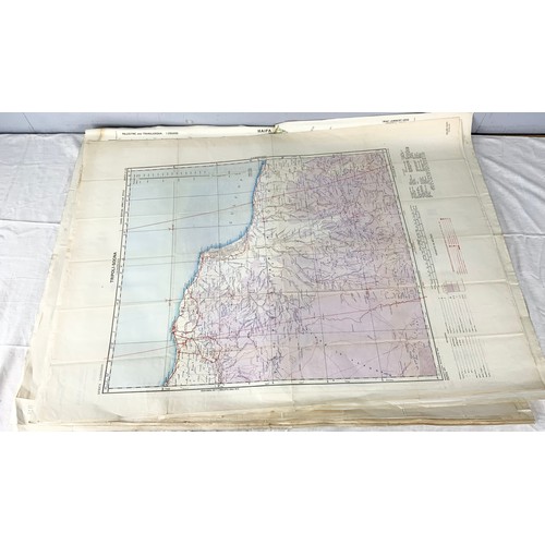 80 - LARGE QUANTITY OF ORDANCE SURVEY MAPS MANY ONE INCH TO ONE MILE SCALE