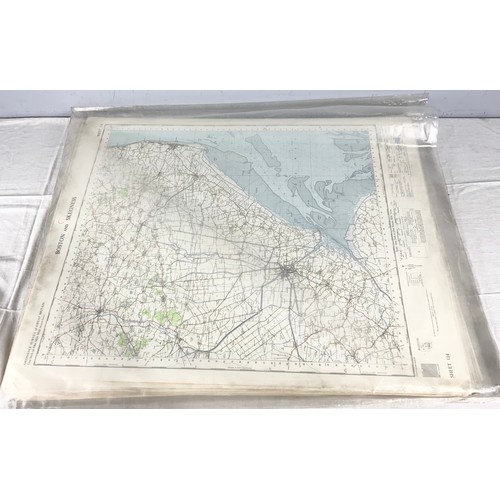 81 - VERY LARGE SELECTION OF ORDNANCE SURVEY / REFERENCE MAPS  MANY ONE INCH TO A MILE SCALE